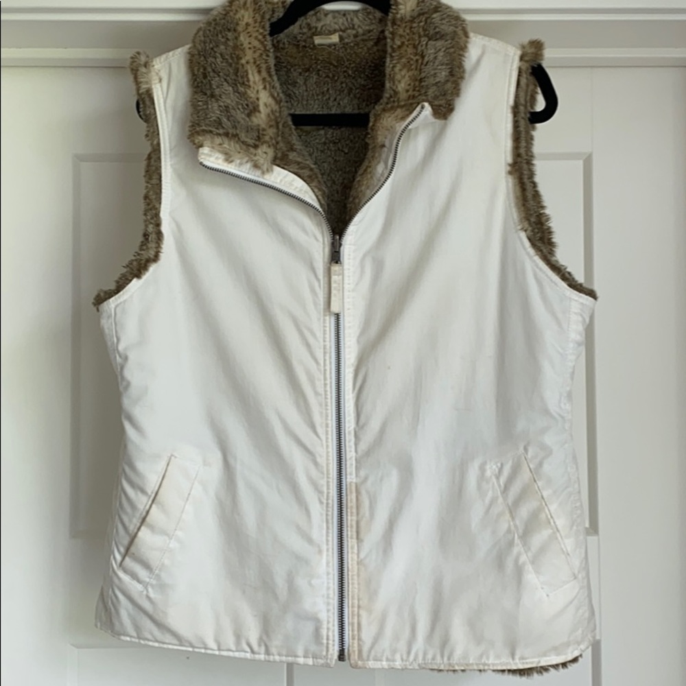 Faux Fur lined vest